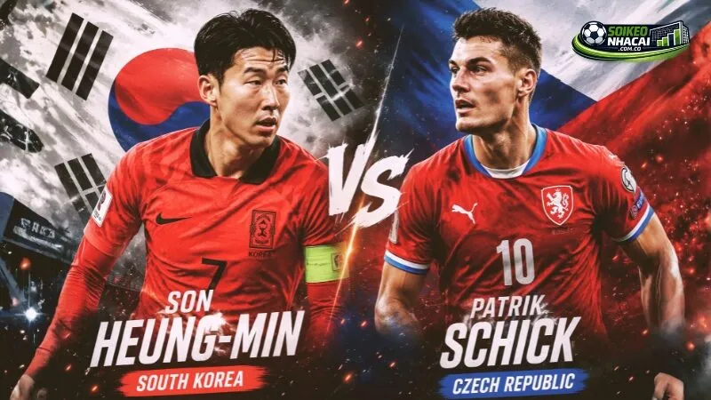 Soi kèo Hàn Quốc Vs CH Séc Bảng A World Cup 2026